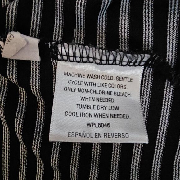 Greg Norman For Tasso Elba Five Iron Play Dry Striped Short Sleeve Polo Shirt M - Picture 7 of 11